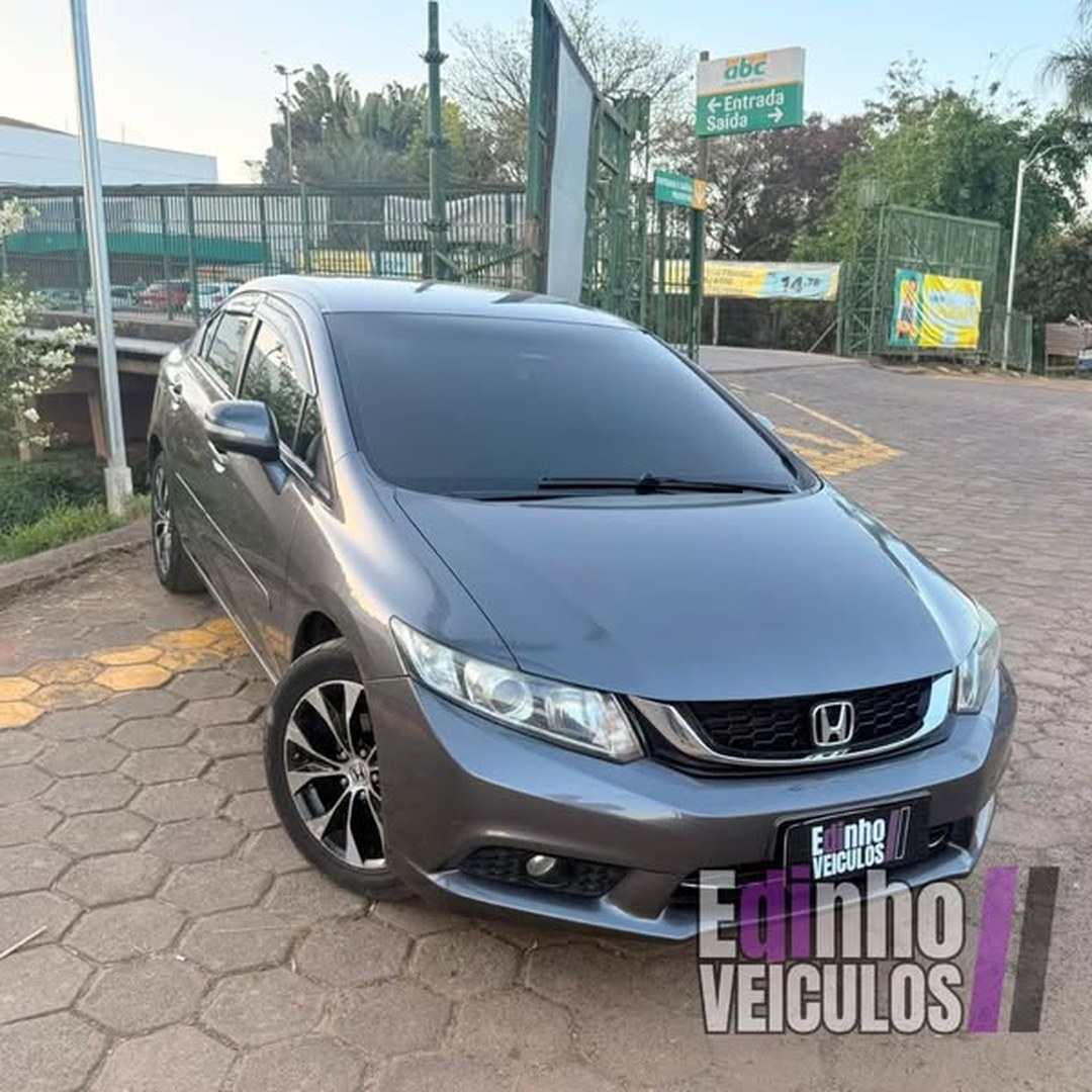 Honda Civic LXR 2.0 Flex 2016 à venda na Edinho Veículos